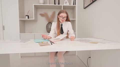 Banka Sürtüğünün Amına Boşaldı - Daha İyi Bir İpotek Anlaşması Aldı! Onu Sıkıca Sikti...